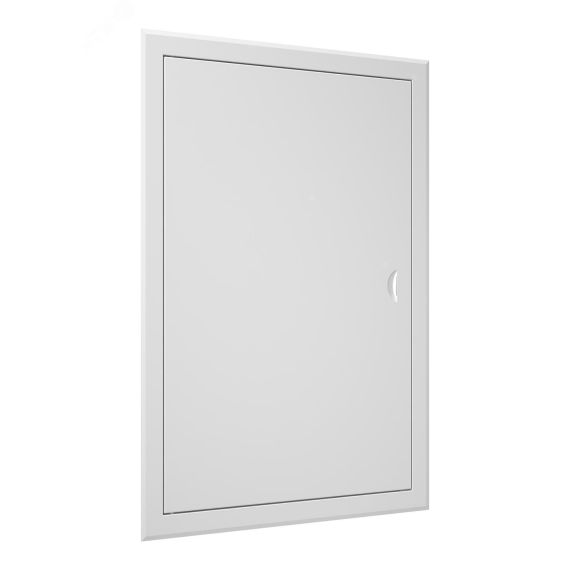 Люк ревизионный с ручкой-магнитом, из окрашенной стали 460х660 фланец 400х600 EVECS ЛТ4060М