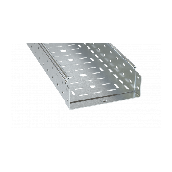 Лоток перфорированный 80х300х6000, 1,2 мм