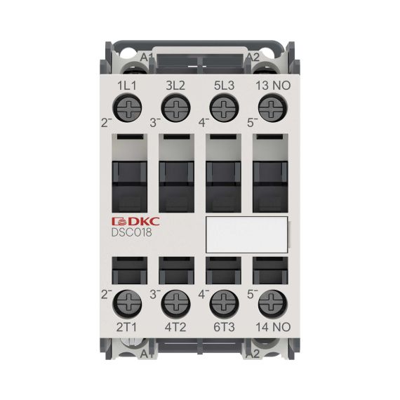 Магнитный контактор YON DSC018 18A 7,5кВт AC3 3P кат.220В AC 1НО