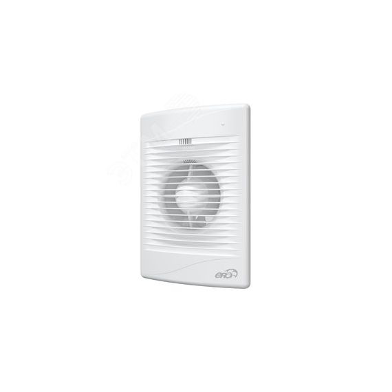 Вентилятор осевой вытяжной с индикацией работы и  сеткой D125 ERA STANDARD 5S