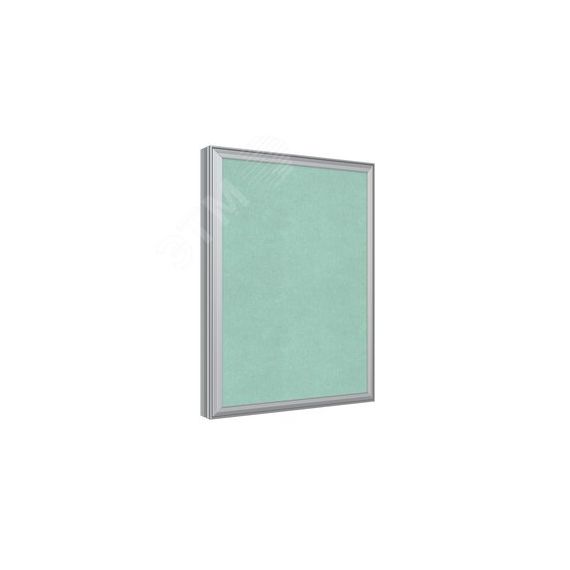Люк под плитку ревизионный, алюминиевый, съемный 300х400 EVECS D3040 ceramo base