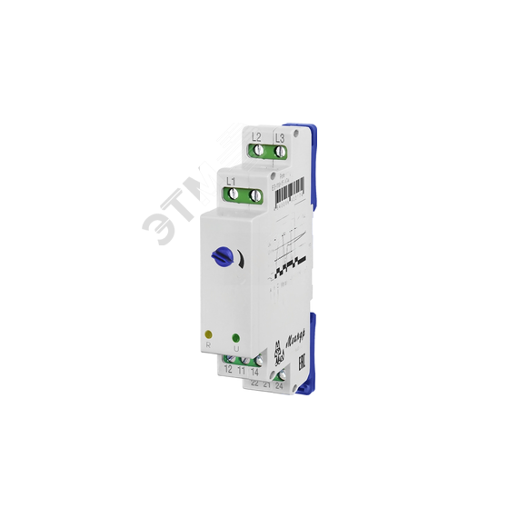 Реле контроля фаз ЕЛ-11М-15 AC100В УХЛ4 Меандр АО 4640016930142