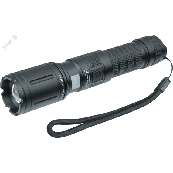 Фонарь светодиодный NPT-P01-18650 CREE XM-L U3 LED 10Вт аккумуляторный металл Navigator Group 14237