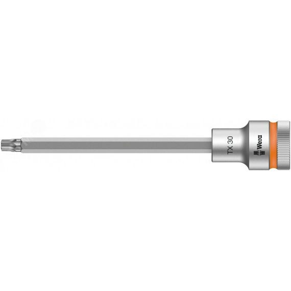 Головка торцевая со вставкой 8767 C HF TORX Zyklop DR 1/2 с фиксацией крепежа TX 30 x 140 мм WERA WE-003853