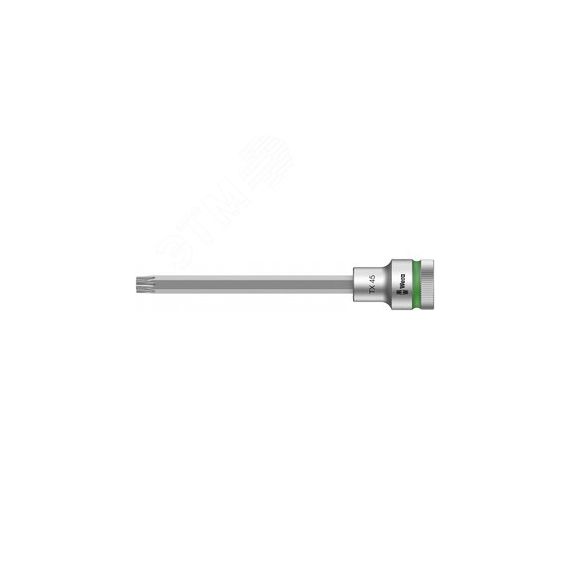 Головка торцевая со вставкой 8767 C HF TORX Zyklop DR 1/2 с фиксацией крепежа TX 45 x 140 мм WERA WE-003855