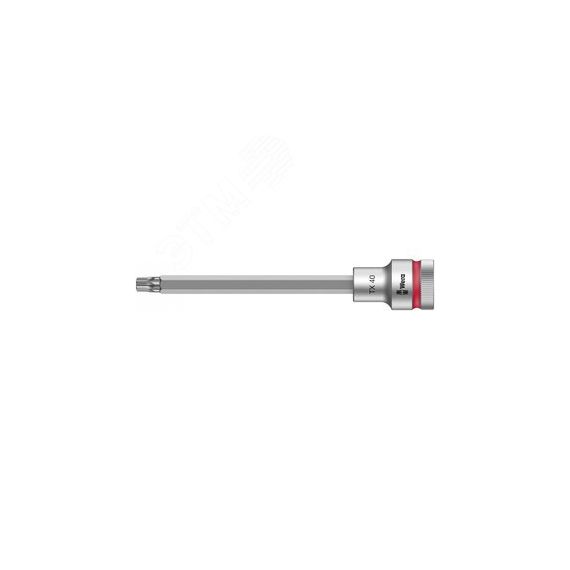 Головка торцевая со вставкой 8767 C HF TORX Zyklop DR 1/2 с фиксацией крепежа TX 40 x 140 мм WERA WE-003854