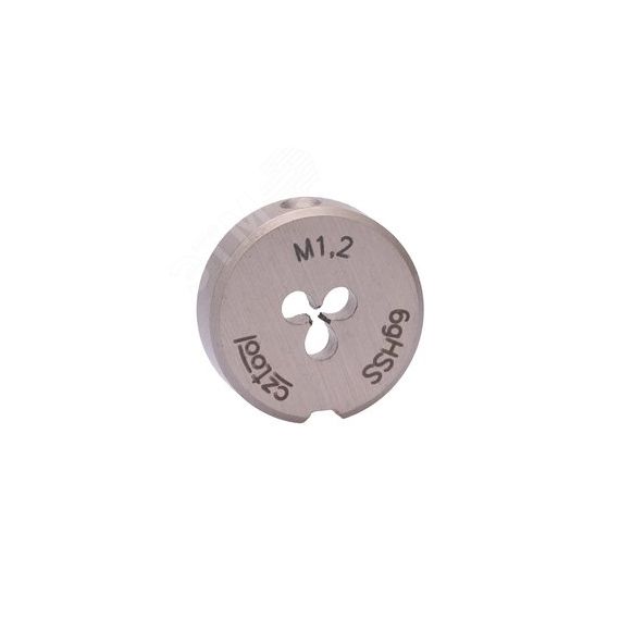 Плашка М 1,2х0,25 DINEN22568 HSS 6g 16х5мм (CzTool) Bucovice 240012BT