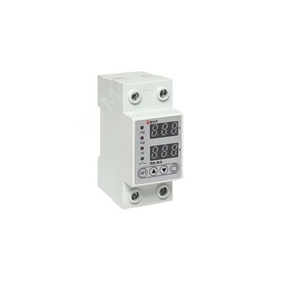 Реле напряжения и тока с дисп. RVb 40A EKF EKF rvb-m40a