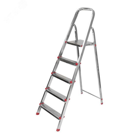 Стремянка металлическая 5 ступенек усиленный REXANT 12-5055