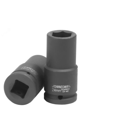Головка торцевая ударная глубокая 3/4''DR, 24 мм Jonnesway S03AD6124