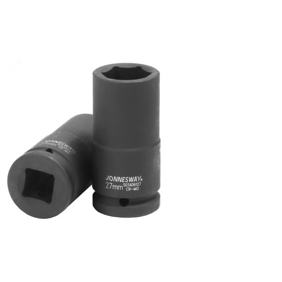 Головка торцевая ударная глубокая 3/4''DR, 27 мм Jonnesway S03AD6127