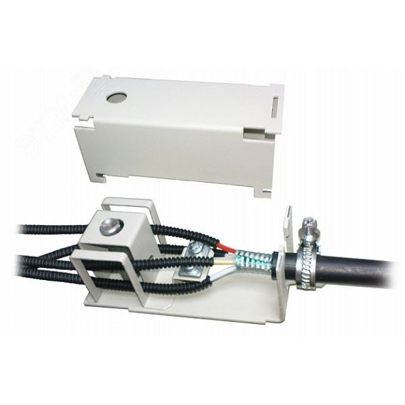 Узел ввода ОК ВКР-1 с транспортными трубками (кабель с гофрирированной стальной лентой) ВОКС ССД 130306-00009