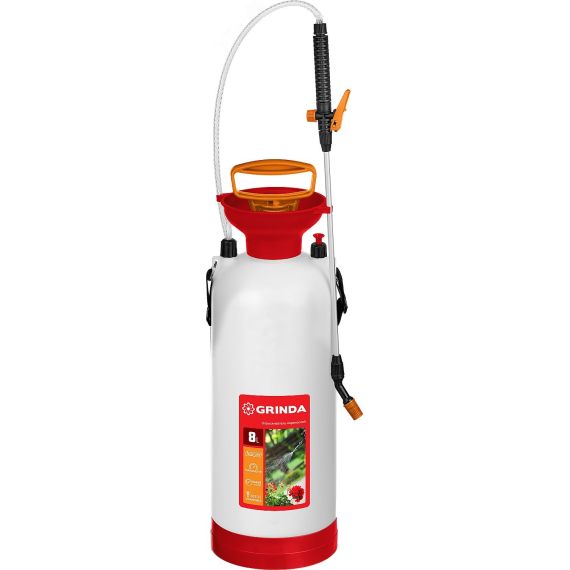 Опрыскиватель переносной TS-8 8 л с широкой горловиной и устойчивым днищем GRINDA 8-425117_z02