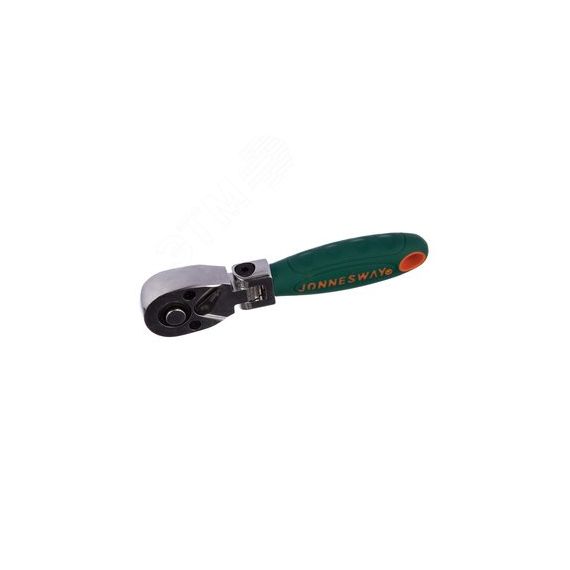 Рукоятка трещоточная укороченная с шарниром 1/4''DR, 36 зубцов, 125 мм Jonnesway R4202