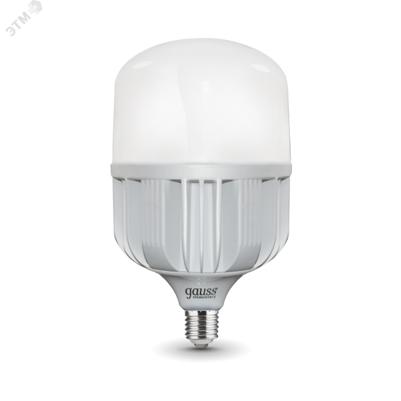 Лампа светодиодная LED 95 Вт 8800х80-240В E40 цилиндр Т160 холодная PROMO Elementary Gauss 60430