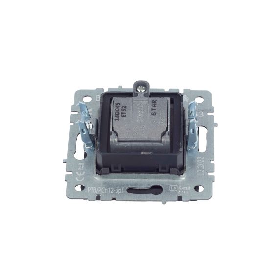 BRITE Розетка двойная TV+SAT РТВ/РСп12-БрГ графит IEK