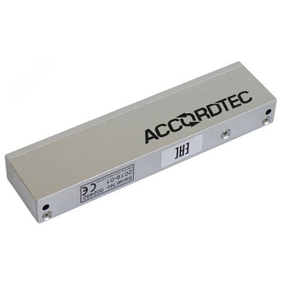 Замок электромагнитный ML-180AN, серебристый AccordTec AT-11846