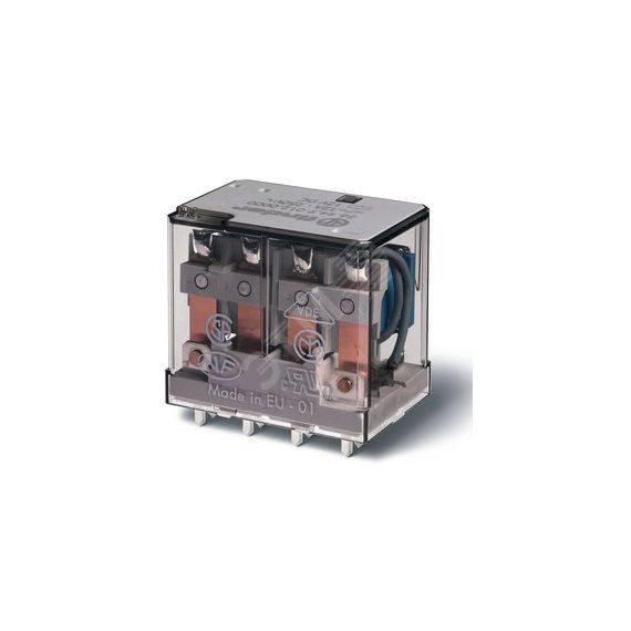 Реле электромеханическое силовое миниатюрное, монтаж на печатную плату, 4CO 12A, контакты AgSnO2, катушка 24В DC, степень защиты RTI, опции: нет FINDER 56.44.9.024.4000