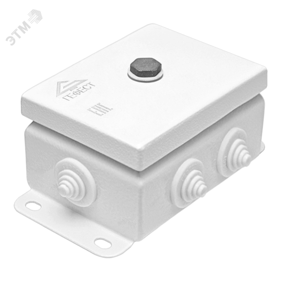 Коробка монтажная огнестойкая КМ-О (12к*6,0)-IP55-0812, корпус из оцинкованной стали, количество вводов 6 Гефест-СПб КМ-О (12к-6,0)-IP55-0812 6вв