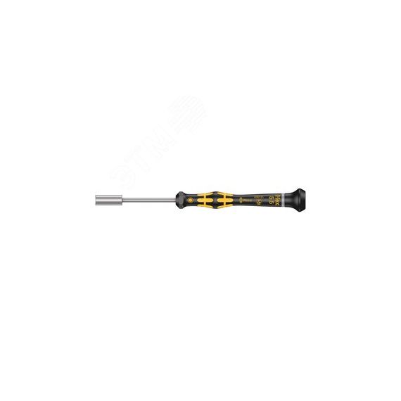 Отвёртка торцевая антистатическая для прецизионных работ 1569 ESD Kraftform Micro 3.5 x 60 мм WERA WE-030416