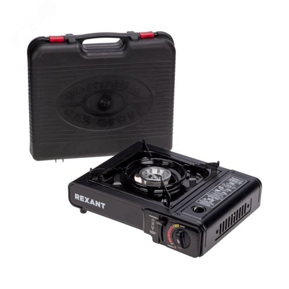 Плитка газовая туристическая Соратник REXANT 12-4115