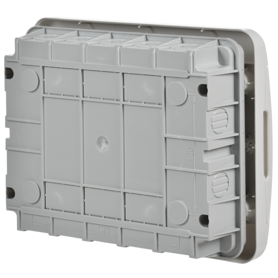 TEKFOR Корпус пластиковый ЩРВ-П-12 IP41 белая дверь IEK