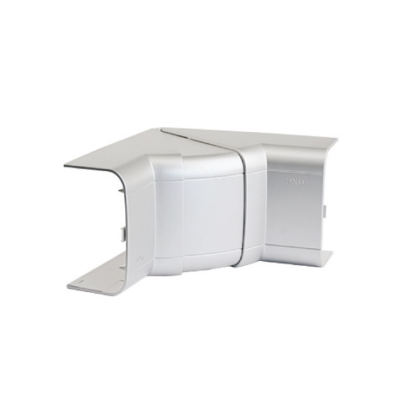 Угол внутренний 110х50 мм, изменяемый (70-120°), цвет серый металлик