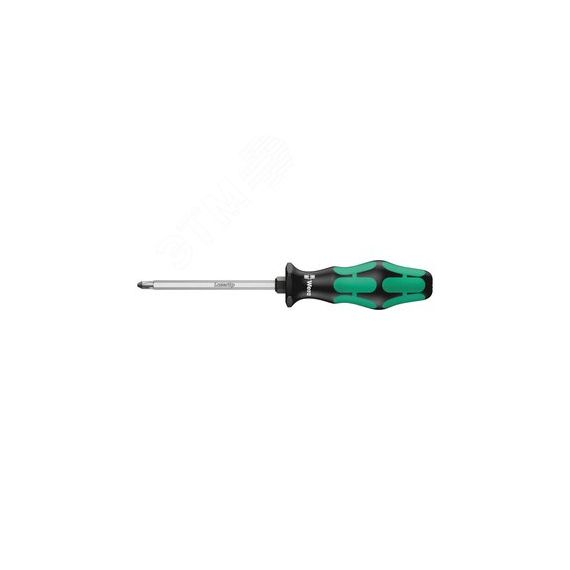 Отвертка крестовая 350 SK PH с шестигранным стержнем PH 2 x 100 мм WERA WE-008752