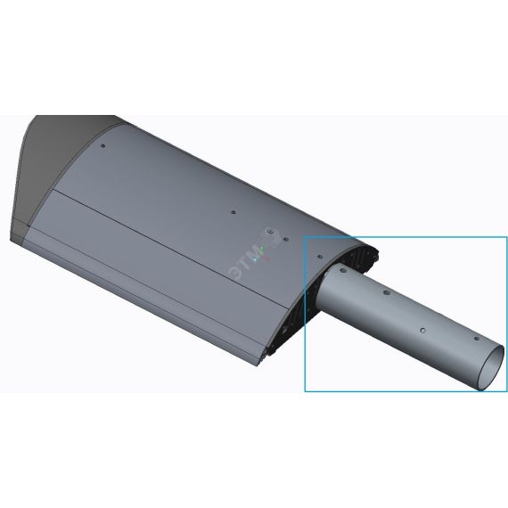 Переходной кронштейн для светильника Triumph крепление на консоль до 60 мм Вартон V4-S0-70.0003-TR0-0001