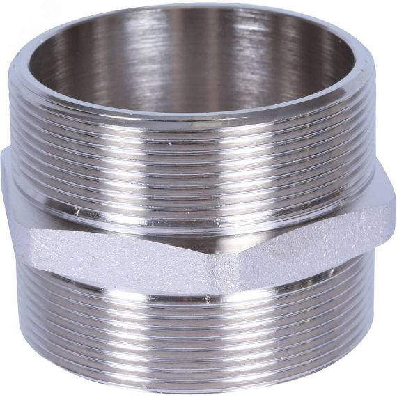 Ниппель 2'1/2 HH никелированный STOUT SFT-0004-212212