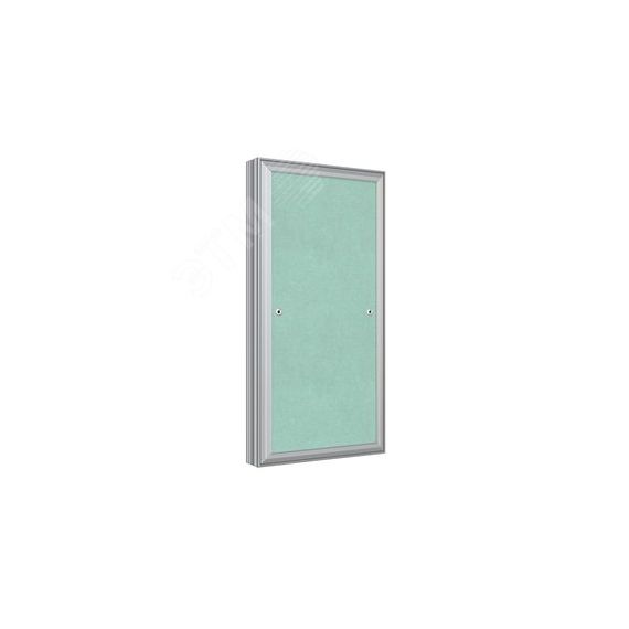 Люк под плитку ревизионный, алюминиевый, съемный 200х400 EVECS D2040 ceramo base