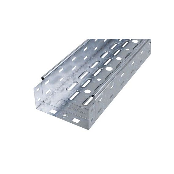 Лоток перфорированный 150х80 L  2000, цинк-ламельный
