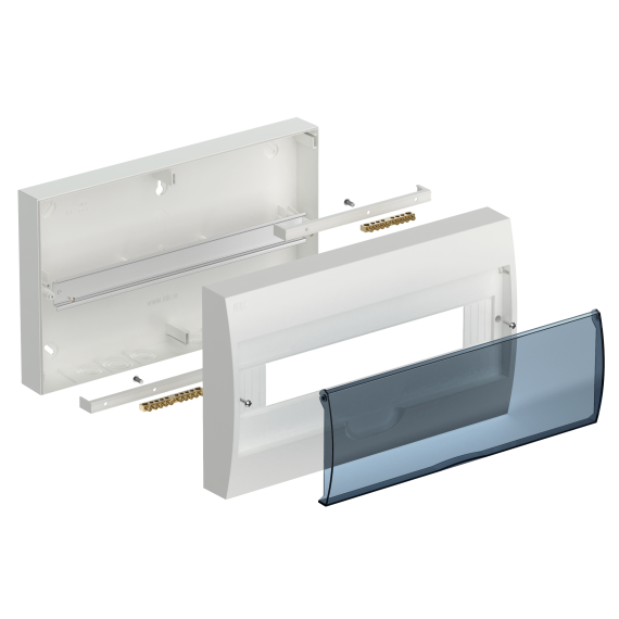 KREPTA 3 Корпус пластиковый ЩРН-П-18 IP41 белый IEK