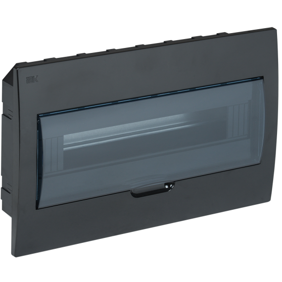 KREPTA 3 Корпус пластиковый ЩРВ-П-18 IP41 черный IEK