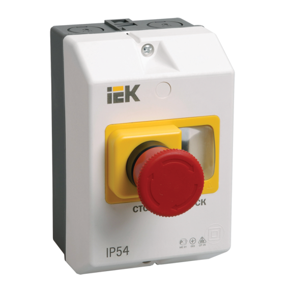 Оболочка защитная с кнопкой "Стоп" IP54 IEK