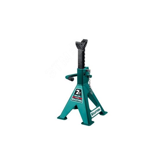 Подставка страховочная усиленная со штифтом S-PIN 2т 290-420мм KRAFTOOL 43465-2