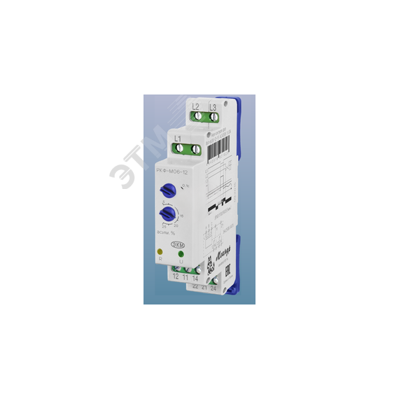 Реле контроля фаз 380B Меандр АО РКФ-М06-12-15