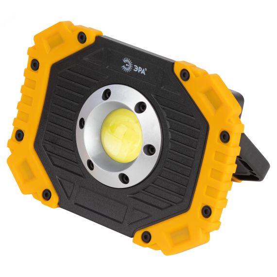 Светодиодный фонарь Рабочие Практик PA-802 прожектор аккумуляторный 15Вт, COB, 6 режимов Элементы питания в комплекте ЭРА Б0054038