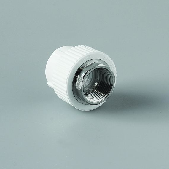 Переход 75 х 2'1/2 ВР под ключ полипропиленовый PPR белый PRO AQUA PA22526