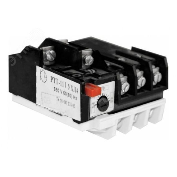 Реле электротепловое токовое РТТ-111 УХЛ4,  0,50А КЗЭА г.Кашин РТТ-111  0.5А 0,42..0,58А  инд.устан. 1нз