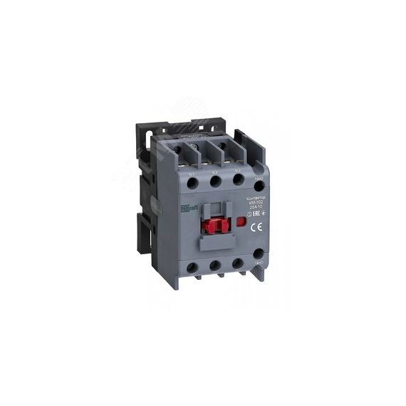 Контактор 25А 110В АС3 АС4 1НЗ КМ-102 SE (Dekraft) 22096DEK