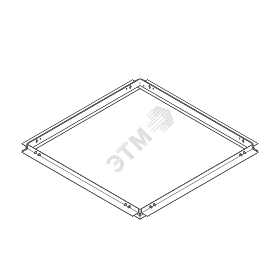 Рамка под ГК 600х600 Ардатовский СТЗ 5000000032