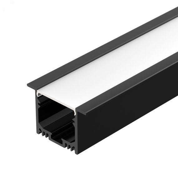 Профиль SL-LINIA49M-F-2000 BLACK (Алюминий) Arlight 036513