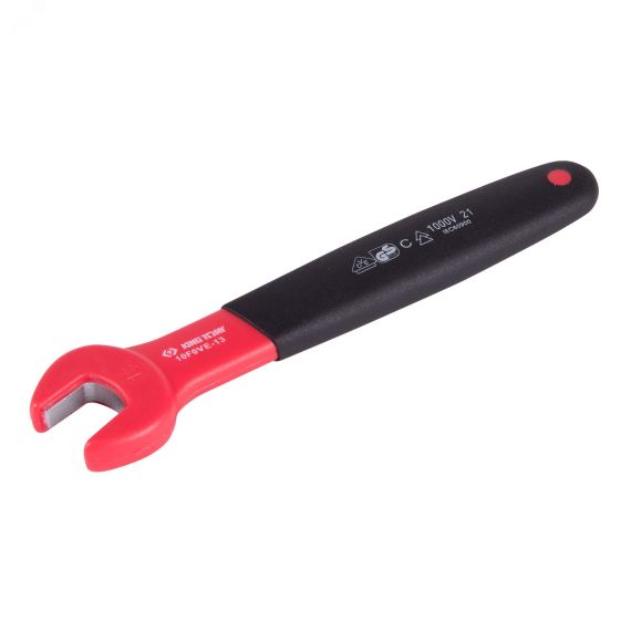 Ключ рожковый диэлектрический 13 мм King Tony 10F0VE-13