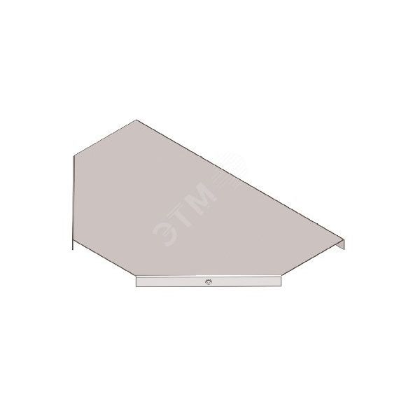 Крышка к тройниковому лотку замковому КЛТЗ 150 УХЛ1, горячее цинкование(толщина покрытия 40 -120 мкм) S1,5 Завод ЭМИ Курган П0000010553