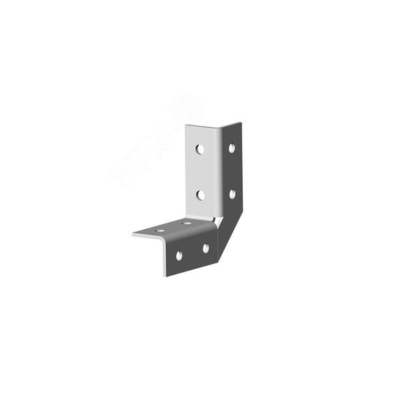 Угол 3D, 8 отверстий, толщ. 4,0 мм, гор. цинк OSTEC 368125