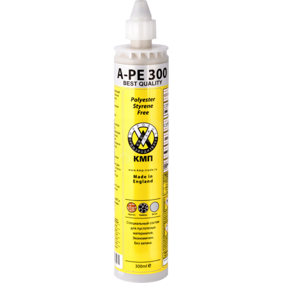 Химический анкер A-PE 300ml Полиэстер КМП A-PE 300
