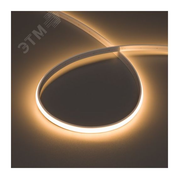 Лента герметичная MOONLIGHT-TOP-M280-10x5mm 24V Warm2700 (15 W/m, IP65, 5m, wire x1)  (Arlight, Вывод прямой, 3 года) Arlight 041523