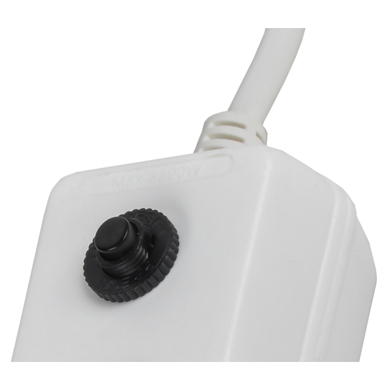 Термовыключатель предотвращает перегрев в случае превышения допустимой нагрузки.