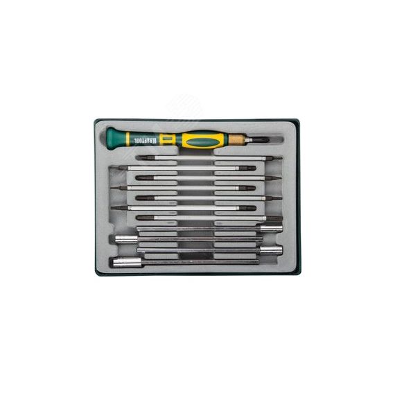 Отвертка для точных работ Precision-20 12 предм. KRAFTOOL 25611-H12